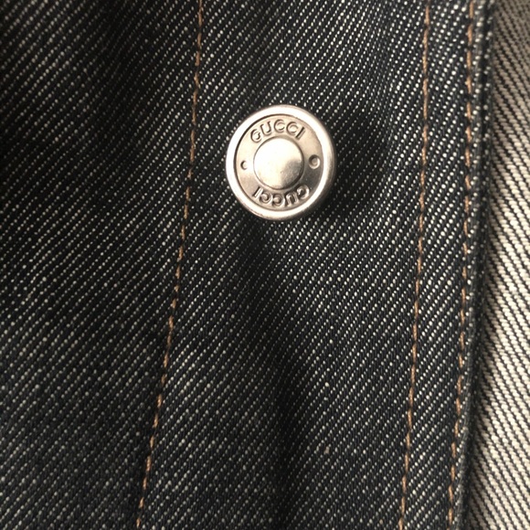 Authentic Gucci Jean Jacket - Picture 7 of 8